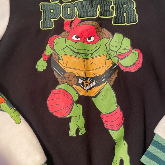 Teenage Mutant Ninja Turtles varsity jacket- Kids 14/16 - Picture 4 of 4